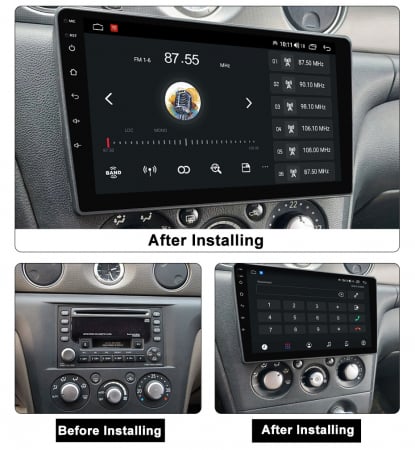 Navigatie Mitsubishi Outlander 2004-2008 Android 14 , 4GB RAM+32GB ROM QLED [2]