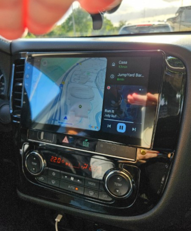 Navigatie Mitsubishi Outlander 3 din 2013-2018, Android 14 , 4GB RAM, Octacore, Slot Sim 4G, DSP, GPS, Wi-FI, Carplay, Android Auto, USB, Bluetooth, Waze, Touchscreen, 9 inch [7]