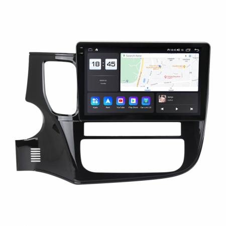 Navigatie Mitsubishi Outlander 3 din 2013-2018, Rezolutie 2K, Display QLED 9.5 inch, 4GB RAM si 64GB ROM, Android, Procesor Octacore, Slot sim 4G, Sunet DSP, Wireless Carplay si Android Auto, Camera M [1]