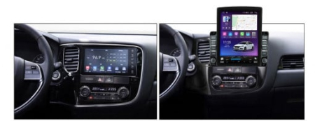 Navigatie Mitsubishi Outlander 4 2020 - 2024  , Ecran TESLA 9.7 inch, 8 GB RAM si 128 GB ROM, Android 15, Slot Sim 4G, Procesor Octa Core, Carplay Wireless si Android auto, Procesor Sunet Digital DSP [1]