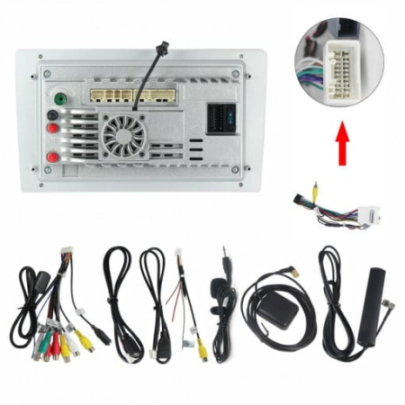 Navigatie Mitsubishi Outlander 4 2020 - 2024 8GB RAM si 128GB ROM, Ecran QLED 9 inch, Android 14, Procesor Octacore, Slot sim 4G, Sunet DSP, Wireless Carplay si Android Auto [3]