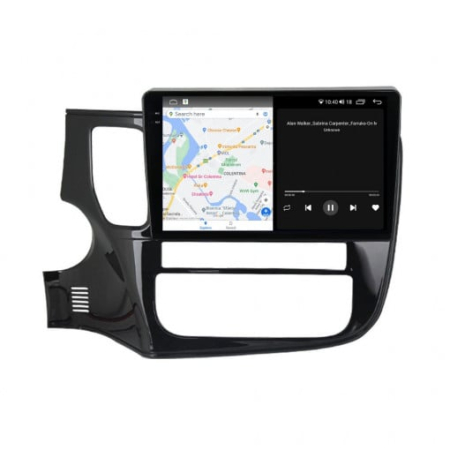 Navigatie Mitsubishi Outlander 4 2020 - 2024 Rezolutie 2K, Display QLED 9.5 inch, 4GB RAM si 64GB ROM, Android, Procesor Octacore, Slot sim 4G, Sunet DSP, Wireless Carplay si Android Auto, Camera Mars [3]
