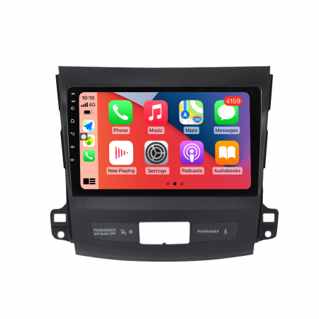MITSUBISHI - Navigatie Auto Android Mitsubishi Outlander din 2006-2014, 4GB RAM si 32GB ROM, Display QLED 9 inch, Wireless Carplay si Android Auto, Procesor Octacore, Slot sim 4G, Sunet DSP, Camera Marsarier, Bluetooth, USB, W