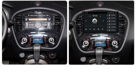 Navigatie Nissan Juke ( 2010 - 2017 ) , Android , Display 9 inch , 2GB RAM +32 GB ROM , Internet , 4G , Aplicatii , Waze , Wi Fi , Usb , Bluetooth , Mirrorlink [2]