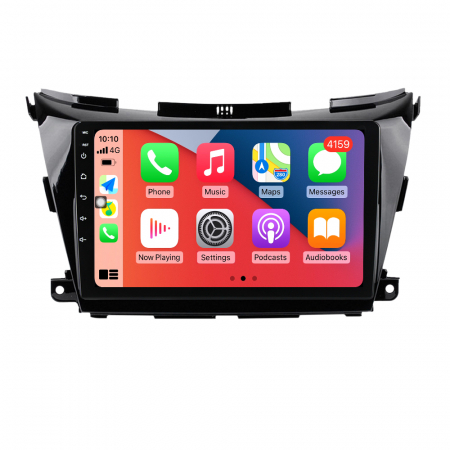 NISSAN - Navigatie Auto Android Nissan Murano din 2014-2020, 4GB RAM si 32GB ROM, Display QLED 9 inch, Wireless Carplay si Android Auto, Procesor Octacore, Slot sim 4G, Sunet DSP, Camera Marsarier, Bluetooth, USB, Wi Fi, R