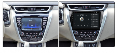 Navigatie Nissan Murano din 2014-2020, Rezolutie 2K, Display QLED 9.5 inch, 4GB RAM si 64GB ROM, Android, Procesor Octacore, Slot sim 4G, Sunet DSP, Wireless Carplay si Android Auto, Camera Marsarier, [2]