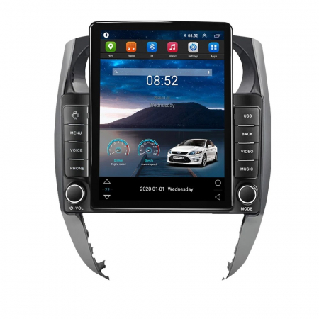 Navigatie Auto cu Android - Navigatie Nissan Note 2012-2021 , Ecran TESLA 9.7 inch, 8 GB RAM si 128 GB ROM, Android 15, Slot Sim 4G, Procesor Octa Core, Carplay Wireless si Android auto, Procesor Sunet Digital DSP,