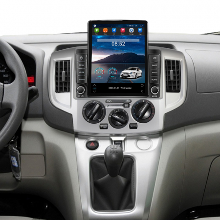 Navigatie Nissan NV200 2011-2018  Ecran TESLA 9.7 inch, 8 GB RAM si 128 GB ROM, Android 15, Slot Sim 4G, Procesor Octa Core, Carplay Wireless si Android auto, Procesor Sunet Digital DSP [3]