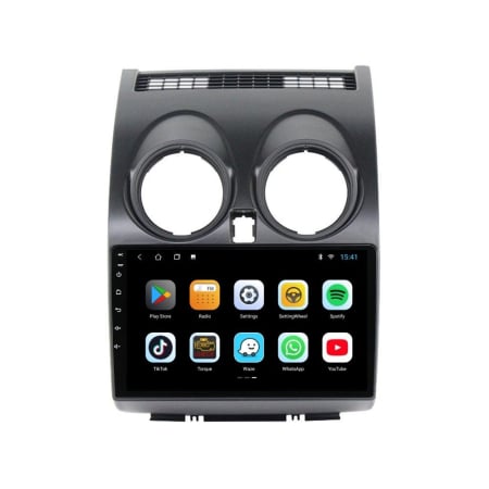 Navigatie Nissan Qashqai J10 din 2006 - 2013, 8GB RAM si 128GB ROM, Ecran QLED 9 inch, Android 14, Procesor Octacore, Slot sim 4G, Sunet DSP, Wireless Carplay si Android Auto, Camera Marsarier [1]