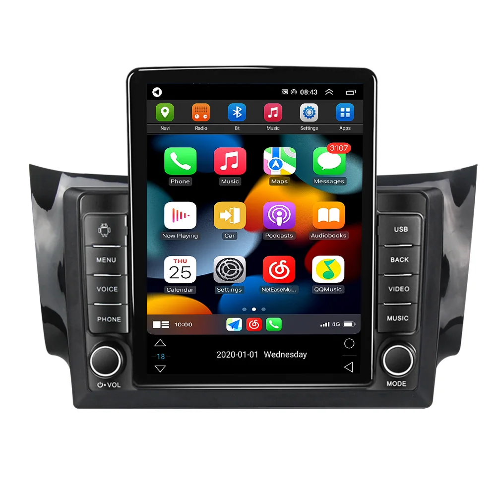 Navigatie Auto cu Android - Navigatie Nissan Sylphy 2012-2018 Ecran TESLA 9.7 inch, 8 GB RAM si 128 GB ROM, Android 15, Slot Sim 4G, Procesor Octa Core, Carplay Wireless si Android auto, Procesor Sunet Digital DSP, Aplic