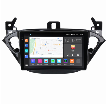 Navigatie Opel Corsa E ( 2014 - 2019 ) 4GB RAM si 64GB ROM, Ecran QLED 9 inch, Android 14, Procesor Octacore, Slot sim 4G, Sunet DSP, Wireless Carplay si Android Auto, Camera Marsarier [8]