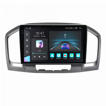 Insignia (2008 - 2013) - Navigatie Opel Insignia din 2008-2013, Rezolutie 2K, Display QLED 9.5 inch, 4GB RAM si 64GB ROM, Android, Procesor Octacore, Slot sim 4G, Sunet DSP, Wireless Carplay si Android Auto, Camera Marsarier,