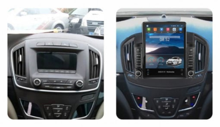 Navigatie Opel Insignia din 2014 - 2017, Ecran TESLA 9.7 inch, 4 GB RAM si 64 GB ROM, Slot Sim 4G, Procesor Octa Core, Carplay integrat, Procesor Sunet Digital DSP, Android, Aplicatii, Usb, Wi Fi, Blu [3]