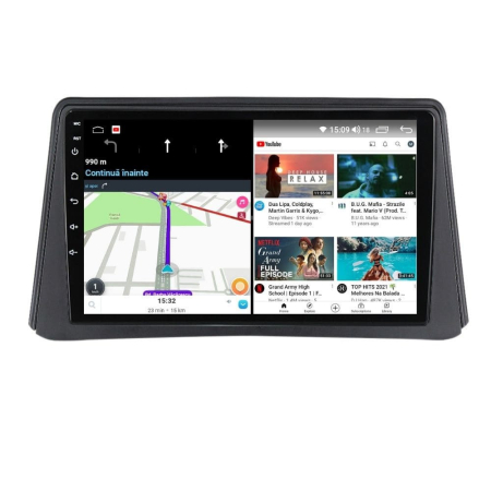 Navigatie Opel Mokka din 2012-2016, Rezolutie 2K, Display QLED 9.5 inch, 4GB RAM si 64GB ROM, Android, Procesor Octacore, Slot sim 4G, Sunet DSP, Wireless Carplay si Android Auto, Camera Marsarier, US [2]