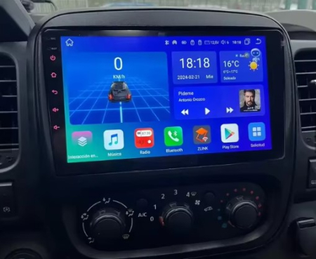 Navigatie Opel Vivaro din 2014 - 2018, 4GB RAM si 64GB ROM, Ecran QLED 9 inch, Android 14, Procesor Octacore, Slot sim 4G, Sunet DSP, Wireless Carplay si Android Auto [9]