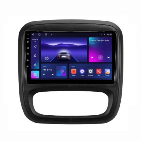 Navigatie Opel Vivaro din 2014 - 2018, Rezolutie 2K, Ecran QLED 9.5 inch, 8GB RAM si 128GB ROM, Android, Procesor Octacore, Slot sim 4G, Sunet DSP, Wireless Carplay [2]