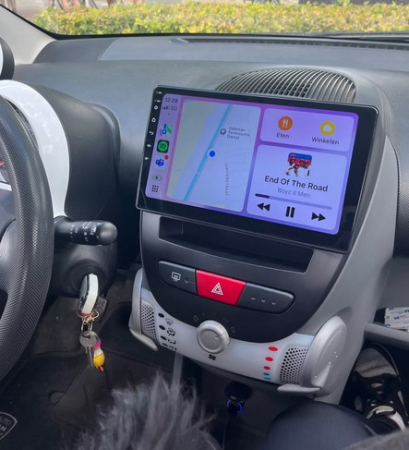 Navigatie Peugeot 107 ( 2005 - 2015 ) 4GB RAM si 64GB ROM, Ecran QLED 9 inch, Android 14, Procesor Octacore, Slot sim 4G, Sunet DSP, Wireless Carplay si Android Auto, Camera Marsarier [7]