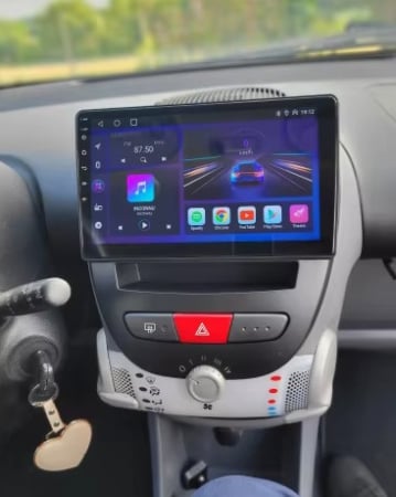 Navigatie Peugeot 107 si Citroen C1 din 2005-2015, Android 14 , 4GB RAM, Octacore, Slot Sim 4G, DSP, GPS, Wi-FI, Carplay, Android Auto, USB, Bluetooth, Waze, Touchscreen, 9 inch [6]