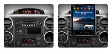 Navigatie Peugeot 2008 , 2018 - 2024 Ecran TESLA 9.7 inch, 8 GB RAM si 128 GB ROM, Android 15, Slot Sim 4G, Procesor Octa Core, Carplay Wireless si Android auto, Procesor Sunet Digital DSP [2]