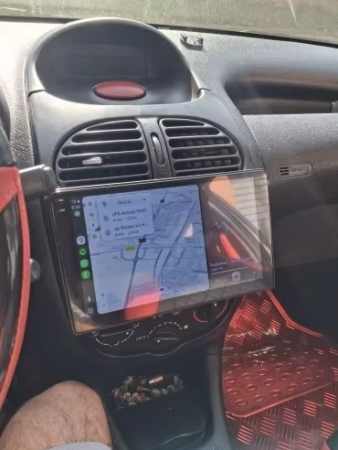 Navigatie Peugeot 206 , 4GB RAM si 64GB ROM, Ecran QLED 9 inch, Android 14, Procesor Octacore, Slot sim 4G, Sunet DSP, Wireless Carplay si Android Auto, Camera Marsarier [7]