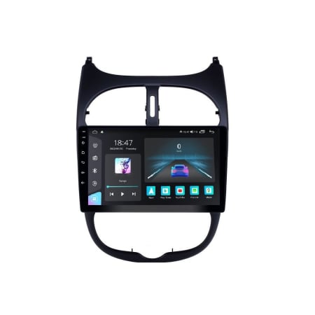206  (1998 - 2012) - Navigatie Peugeot 206 din 1998-2012, Rezolutie 2K, Display QLED 9.5 inch, 4GB RAM si 64GB ROM, Android, Procesor Octacore, Slot sim 4G, Sunet DSP, Wireless Carplay si Android Auto, Camera Marsarier, U