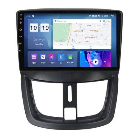 207  (2006 - 2015) - Navigatie Peugeot 207 din 2006-2015, Android 14 , 1GB RAM Carplay