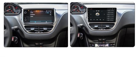 Navigatie Peugeot 208 2008 din 2012-2020, Android 14, Wireless Carplay si Android Auto, 2GB RAM si 32GB ROM, Display IPS 9 inch, Camera Marsarier, Internet, Aplicatii, Wi Fi, Usb, Bluetooth [3]