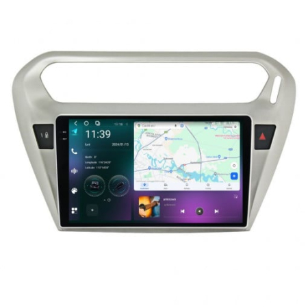Navigatie Peugeot 301 ( 2012 - 2016 ) Android 14 , 4GB RAM , Procesor Quad Core , Wireless Carplay si Android auto , Display HD Touchscreen, Wi-Fi , Bluetooth, USB [1]