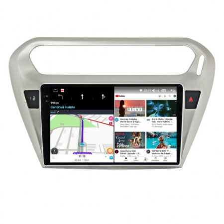 Navigatie Peugeot 301 ( 2012 - 2016 ) Android 14 , 4GB RAM , Procesor Quad Core , Wireless Carplay si Android auto , Display HD Touchscreen, Wi-Fi , Bluetooth, USB [4]