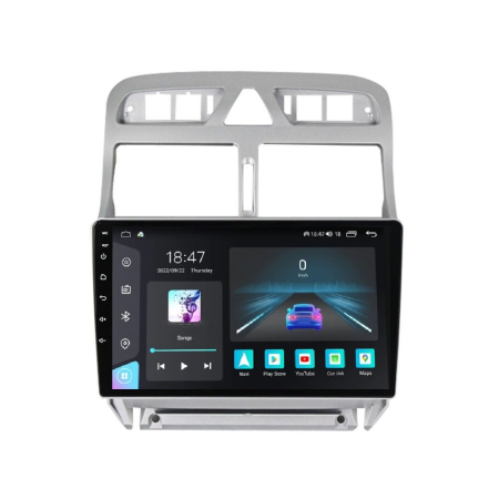 307  (2002 - 2013) - Navigatie Peugeot 307 din 2002-2013, Rezolutie 2K, Display QLED 9.5 inch, 4GB RAM si 64GB ROM, Android, Procesor Octacore, Slot sim 4G, Sunet DSP, Wireless Carplay si Android Auto, Camera Marsarier, U
