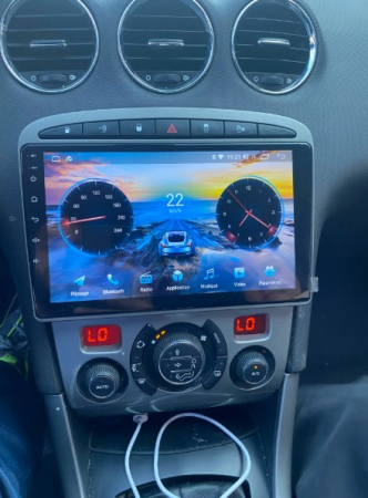 Navigatie Peugeot 308 408 din 2008-2020, Android 14 , 4GB RAM, Octacore, Slot Sim 4G, DSP, GPS, Wi-FI, Carplay, Android Auto, USB, Bluetooth, Waze, Touchscreen, 9 inch [7]