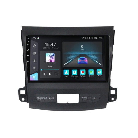 4007  (2007 - 2012) - Navigatie Peugeot 4007 din 2007-2012, Rezolutie 2K, Display QLED 9.5 inch, 4GB RAM si 64GB ROM, Android, Procesor Octacore, Slot sim 4G, Sunet DSP, Wireless Carplay si Android Auto, Camera Marsarier,