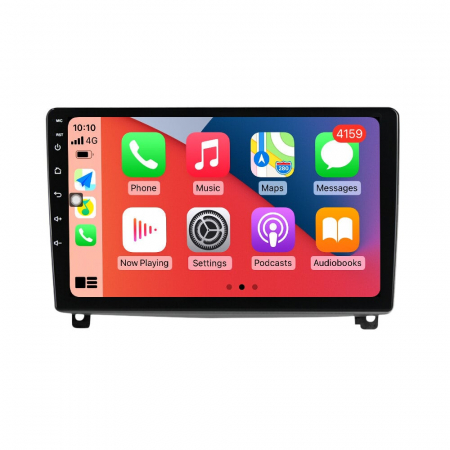 PEUGEOT - Navigatie Auto Android Peugeot407 din 2004-2011, 4GB RAM si 32GB ROM, Display QLED 9 inch, Wireless Carplay si Android Auto, Procesor Octacore, Slot sim 4G, Sunet DSP, Camera Marsarier, Bluetooth, USB, Wi Fi, Rad