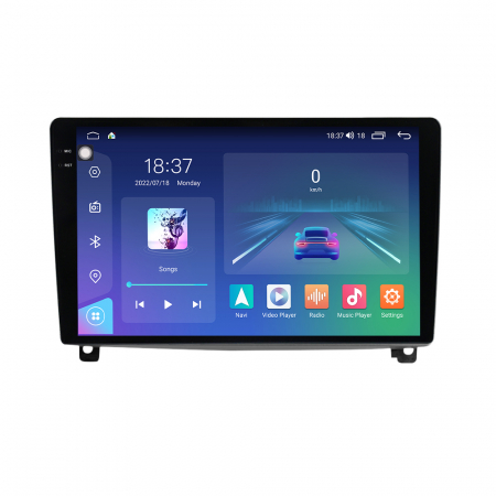 PEUGEOT - Navigatie Auto Android Peugeot 407 din 2004-2011, Rezolutie 2K, Display QLED 9.5 inch, 4GB RAM si 64GB ROM, Android, Procesor Octacore, Slot sim 4G, Sunet DSP, Wireless Carplay si Android Auto, Camera Marsarier, U