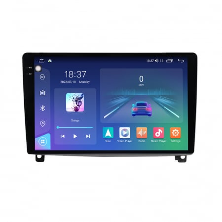 SKODA - Navigatie Auto Android Peugeot407 din 2004-2011, Rezolutie 2K, Ecran QLED 9.5 inch, 8GB RAM si 128GB ROM, Android, Procesor Octacore, Slot sim 4G, Sunet DSP, Wireless Carplay