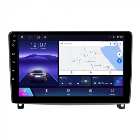 Navigatie Peugeot 407 din 2004-2011, Rezolutie 2K, Ecran QLED 9.5 inch, 8GB RAM si 128GB ROM, Android, Procesor Octacore, Slot sim 4G, Sunet DSP, Wireless Carplay [2]
