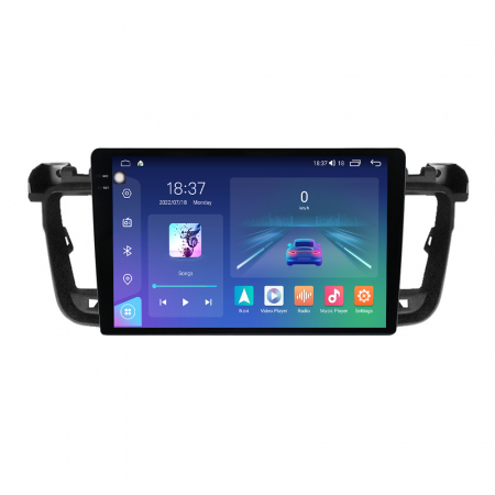 PEUGEOT - Navigatie Auto Android Peugeot508 din 2010-2018, Rezolutie 2K, Display QLED 9.5 inch, 4GB RAM si 64GB ROM, Android, Procesor Octacore, Slot sim 4G, Sunet DSP, Wireless Carplay si Android Auto, Camera Marsarier, U