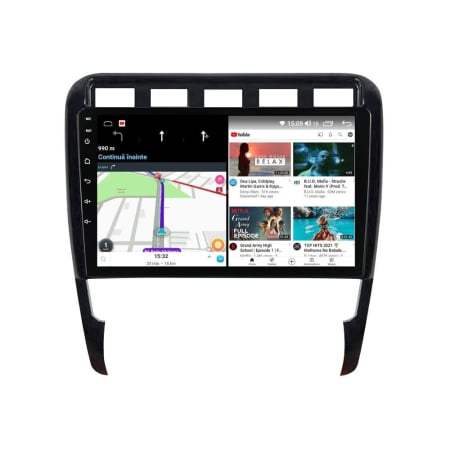 Navigatie Porsche Cayenne ( 2002 - 2010 ) 4GB RAM si 64GB ROM, Ecran QLED 9 inch, Android 14, Procesor Octacore, Slot sim 4G, Sunet DSP, Wireless Carplay si Android Auto, Camera Marsarier [1]