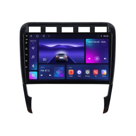 Navigatie Porsche Cayenne din 2002-2010, Rezolutie 2K, Display QLED 9.5 inch, 4GB RAM si 64GB ROM, Android, Procesor Octacore, Slot sim 4G, Sunet DSP, Wireless Carplay si Android Auto, Camera Marsarie [1]