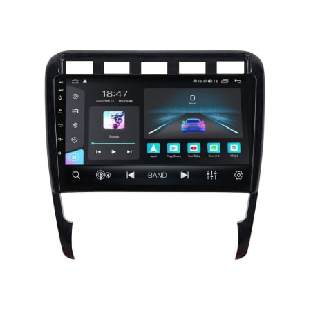 Navigatie dedicata Porsche cu Android - Navigatie Porsche Cayenne din 2002-2010, Rezolutie 2K, Display QLED 9.5 inch, 4GB RAM si 64GB ROM, Android, Procesor Octacore, Slot sim 4G, Sunet DSP, Wireless Carplay si Android Auto, Camera Marsarie