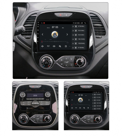 Navigatie Renault Captur din 2016-2019 Android 14 , 4GB RAM , Procesor Quad Core , Wireless Carplay si Android auto , Display HD Touchscreen, Wi-Fi , Bluetooth, USB [7]