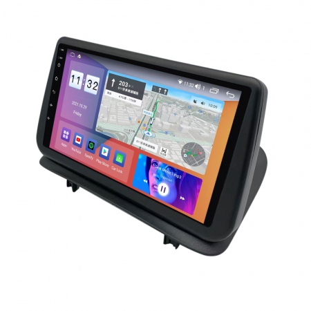 RENAULT - Navigatie Auto Android Renault Clio 3 din 2006 - 2019, 8GB RAM si 128GB ROM, Ecran QLED 9 inch, Android 12, Procesor Octacore, Slot sim 4G, Sunet DSP, Wireless Carplay si Android Auto, Camera Marsarier