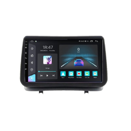 Navigatie dedicata Renault cu Android - Navigatie Renault Clio 3 din 2006-2019, Rezolutie 2K, Ecran QLED 9.5 inch, 8GB RAM si 128GB ROM, Android, Procesor Octacore, Slot sim 4G, Sunet DSP, Wireless Carplay