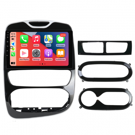 RENAULT - Navigatie Auto Android Renault Clio 4 din 2012-2020, Rezolutie 2K, Display QLED 9.5 inch, 4GB RAM si 64GB ROM, Android, Procesor Octacore, Slot sim 4G, Sunet DSP, Wireless Carplay si Android Auto, Camera Marsarier