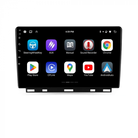 Navigatie Renault Clio 5 A-Clio5 8GB RAM si 128GB ROM, Ecran QLED 9 inch, Android 14, Procesor Octacore, Slot sim 4G, Sunet DSP, Wireless Carplay si Android Auto [1]