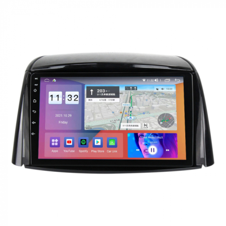 Navigatie Renault Koleos ( 2008 - 2016 ) 4GB RAM si 64GB ROM, Ecran QLED 9 inch, Android 14, Procesor Octacore, Slot sim 4G, Sunet DSP, Wireless Carplay si Android Auto, Camera Marsarier [2]