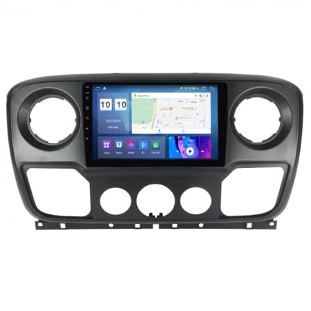 Navigatie dedicata Renault cu Android - Navigatie RENAULT MASTER 2021-2024, Android 14, 2GB RAM si 32GB ROM, Display IPS 9 inch, Camera Marsarier, Internet, Aplicatii, Wi Fi, Usb, Bluetooth