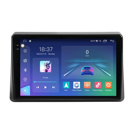Navigatie Auto cu Android - Navigatie Renault Master 2021 Rezolutie 2K, Display QLED 9.5 inch, 4GB RAM si 64GB ROM, Android, Procesor Octacore, Slot sim 4G, Sunet DSP, Wireless Carplay si Android Auto, Camera Marsa