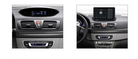Navigatie Renault Megane 3 Fluence ( 2009 -2015 ) 4 GB RAM si 64 GB ROM, Slot Sim 4G, Procesor Octa Core, Carplay, Sunet DSP, Android, Aplicatii, Usb, Wi Fi, Bluetooth [3]