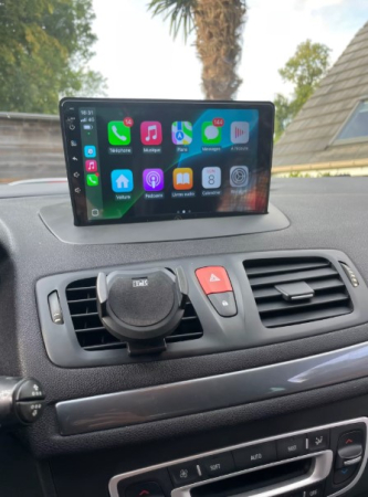Navigatie Renault Megane 3 Fluence din 2009-2015, Rezolutie 2K, Ecran QLED 9.5 inch, 8GB RAM si 128GB ROM, Android, Procesor Octacore, Slot sim 4G, Sunet DSP, Wireless Carplay [7]